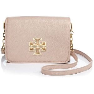 Tory Burch Britten Combo Crossbody (Light Pink)